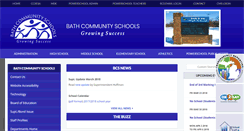 Desktop Screenshot of bathschools.net