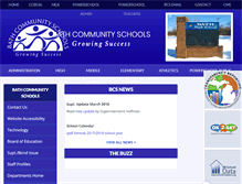 Tablet Screenshot of bathschools.net